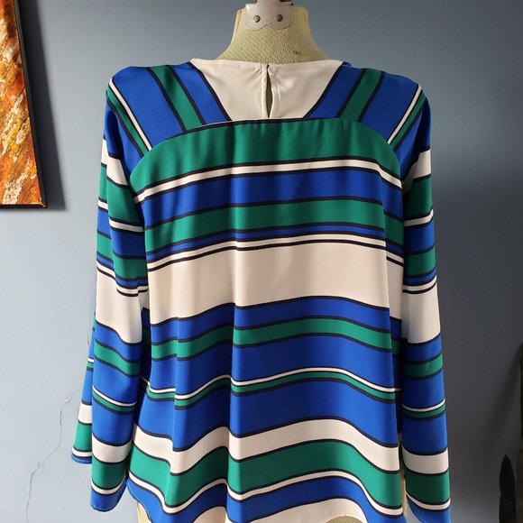 H&M Striped Swing Top/Size 4 - Picture 6 of 7